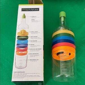 Multi-Function Kitchen Tool Set - Green, Blue, Orange, Red